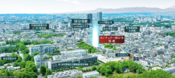 センチュリー国分寺　悠凛　周辺合成CG