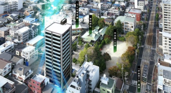 フローレンス宇品御幸パークレジデンス　外観完成予想図1