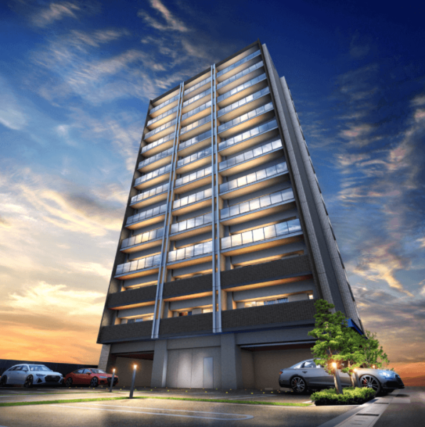 ファイル:モアグレース西岐阜駅ライズ 外観完成予想図1.png