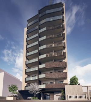 リビオ駒込妙義　外観完成予想図1