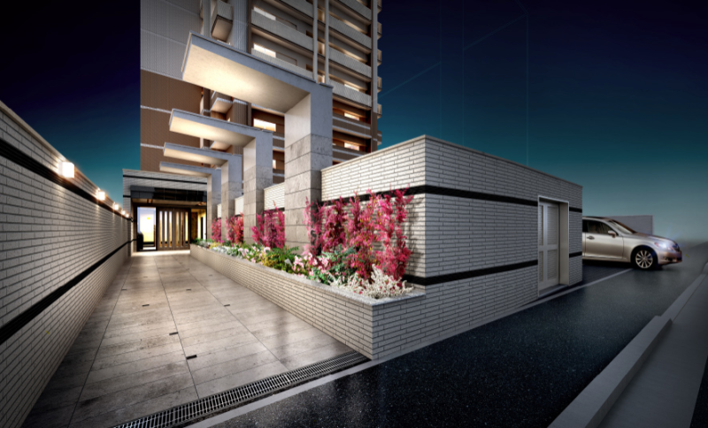 ファイル:クラース海田南大正町 エントランスアプローチ完成予想CG.png