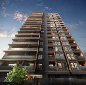 グラディス鷹匠タワー　外観完成予想図