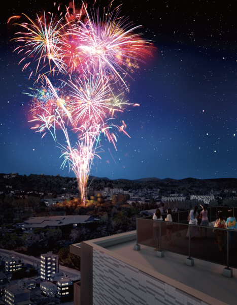 ファイル:グランドロアール仙台西公園 屋上完成予想イメージ.png