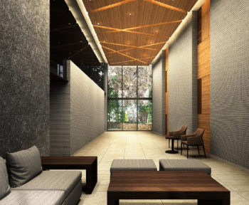 プラウド所沢寿町　エントランスラウンジ完成予想図