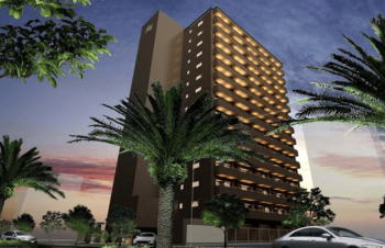 ロイヤルガーデン追手筋　外観完成予想CG3