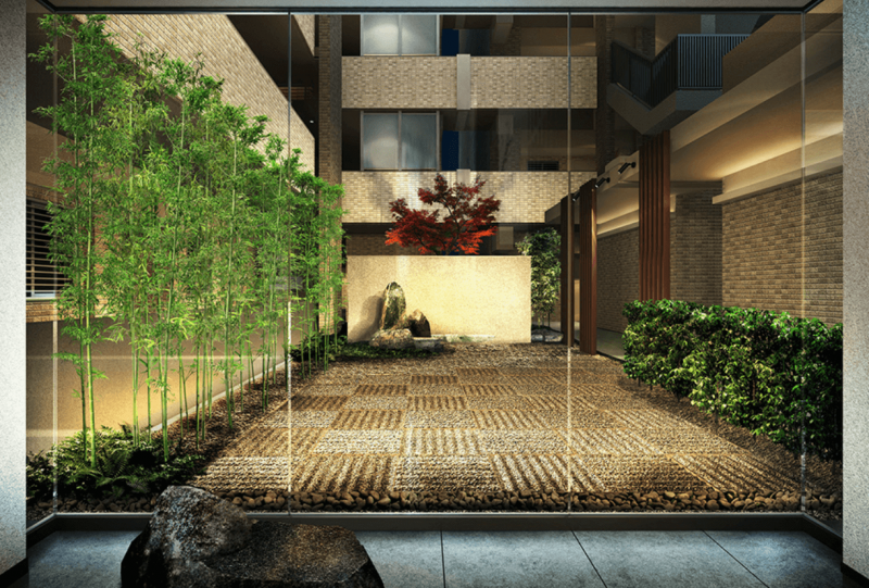 ファイル:Brillia（ブリリア）弦巻 中庭完成予想CG.png