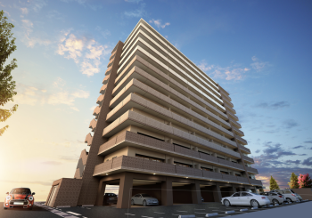 アルファスマート曙町　外観完成予想図