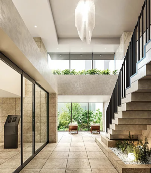 ザ・ライオンズ府中　エントエランスホール完成予想図