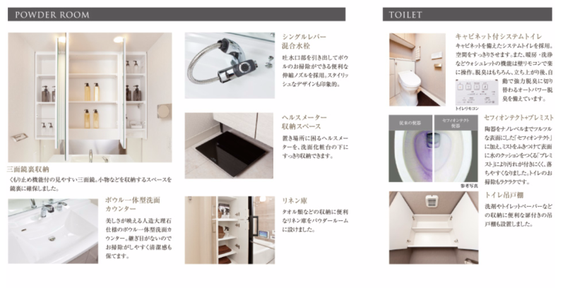 ファイル:プレサンス ロジェ 緑地公園EAST洗面室 トイレ.PNG