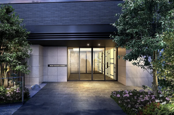 プレシス熊谷末広　エントエランスアプローチ完成予想図