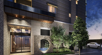 クレアホームズ南常三島 ザ・レジデンス　エントランスアプローチ完成予想図