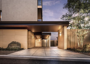 クレヴィア西国分寺　エントエランスアプローチ完成予想図