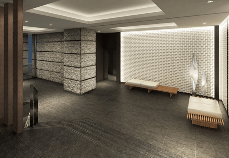 ファイル:シティテラス文京小石川 エントエランスホール完成予想図.png