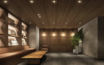 デュ・レジア平尾レジデンス　エントエランスホール完成予想図