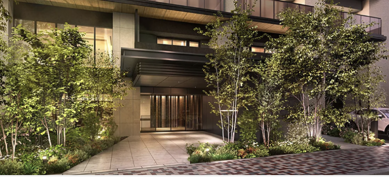 ファイル:プラウド市川一丁目フロント エントエランスアプローチ完成予想図.png