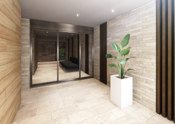 レクシア柳丸レジアス　エントエランスホール完成予想図