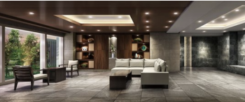 エクセレントシティ西船橋III　エントランスホール完成予想CG