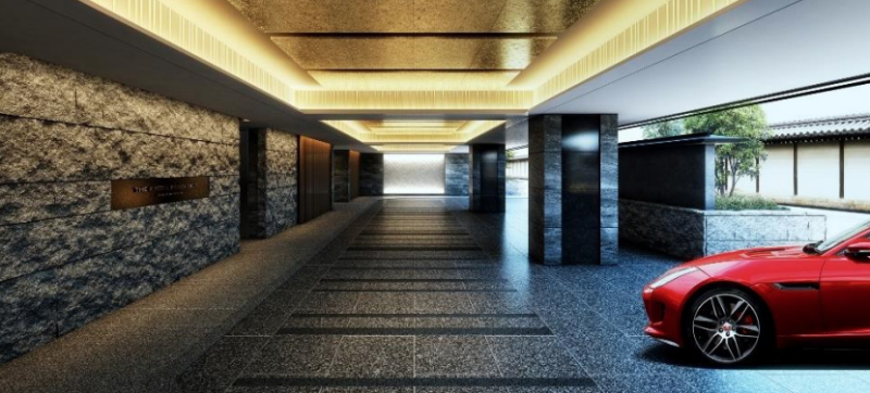 ファイル:ザ・京都レジデンス御所東 車寄せ完成予想図.png