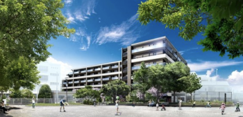 ヨコハマ シンミライ プロジェクト　外観完成予想CG2