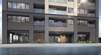 ワザック函館・五稜郭行啓通り　エントエランスアプローチ完成予想図