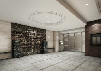 ヴェルディ古市　エントランスホール完成予想CG