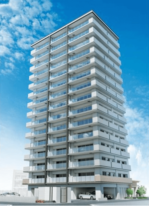 ヴェルディ楽々園［ヴィアーレ］　外観完成予想図