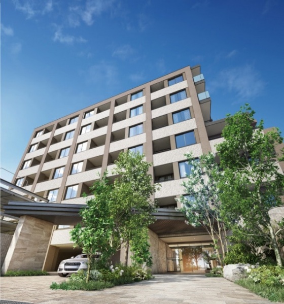 ファイル:アールブラン大倉山 完成予想図 161119.jpg