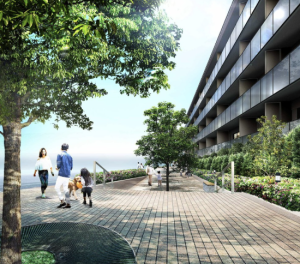 イノバス不動前　ブリーズガーデン完成予想CG