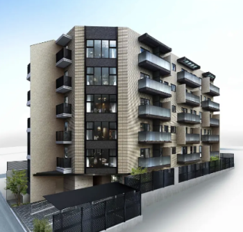 オープンレジデンシア尾山台　外観完成予想図