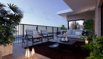 シエリアシティ明石大久保　ルーフバルコニー完成予想図（一部区画）