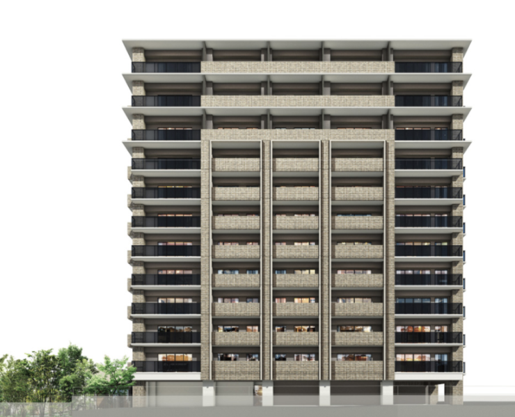 ファイル:パークアソシア ザ・レジデンス 外観完成予想図.png