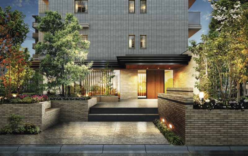 ファイル:プラネスーペリア北新横浜エント エランスアプローチ完成予想図.png