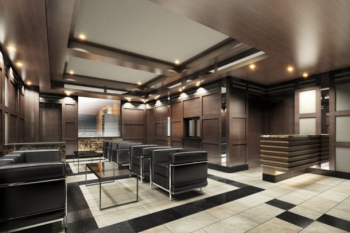 クレアホームズ高知本町 ザ・パークフロント　エントランスホール完成予想図