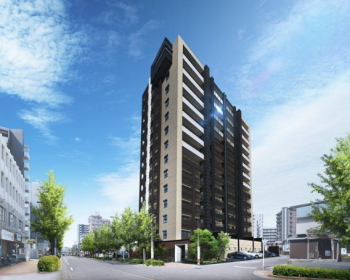 グランドキャッスル穴生 ビアンカ　外観完成予想図