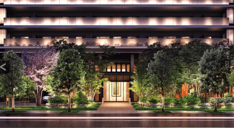 ファイル:グランドメゾン新梅田タワー THE CLUB RESIDENCE エントランスアプローチ完成予想CG.png