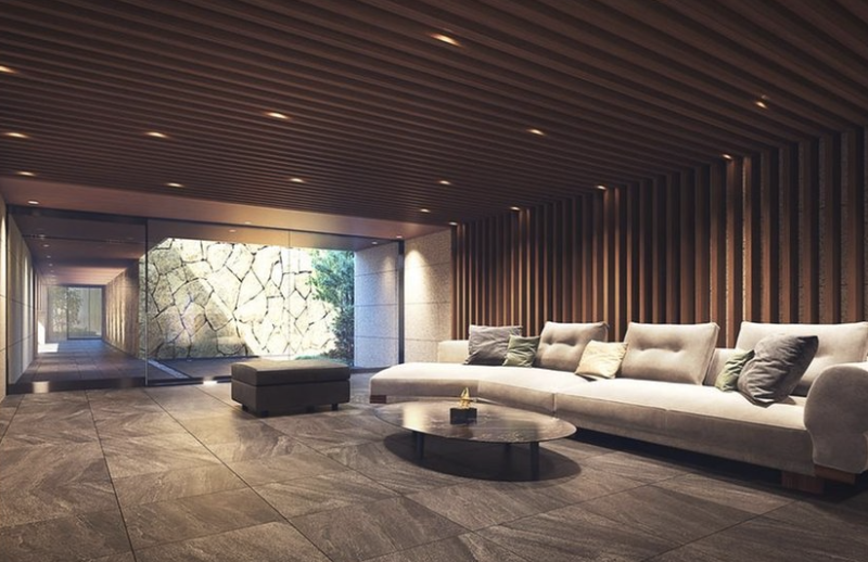 ファイル:サンウッド上用賀三丁目 エントランスホール完成予想CG.png