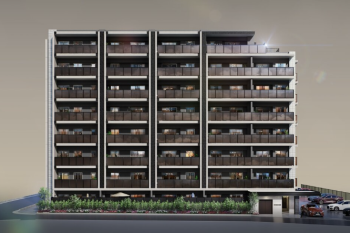 サンパーク西新南レジデンス　外観完成予想図1