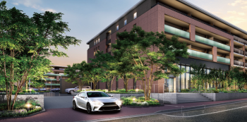 デュオセーヌ横濱東戸塚　外観完成予想予想CG2