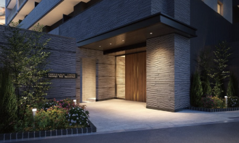 プレサンス ロジェ 天王寺ザ・レジデンス　エントエランスアプローチ完成予想図