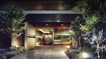 ルフォンリブレ赤羽　エントランスアプローチ完成予想CG