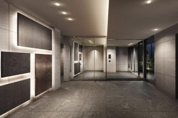 イノバス新瑞橋フロント　エントエランスホール完成予想図