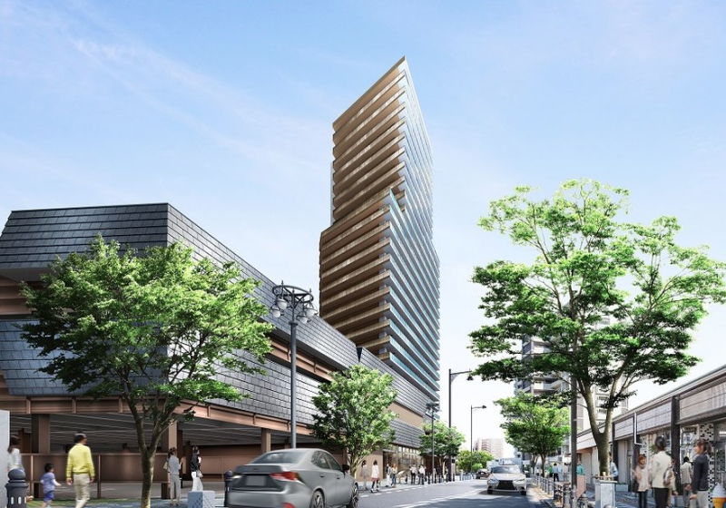 ファイル:エクセルグランデ刈谷銀座タワー 外観完成予想図.png