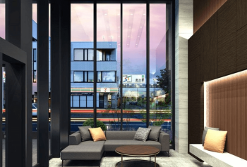 クリーンリバー フィネス澄川駅前　エントエランスホール完成予想図