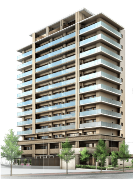 ファイル:シャルマンフジ新金岡ラプラス 外観完成予想CG.png