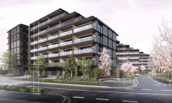 ジオ武蔵小金井　外観完成予想CG