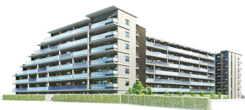 ブランシエラ川口 The Airy Site　外観完成予想CG1