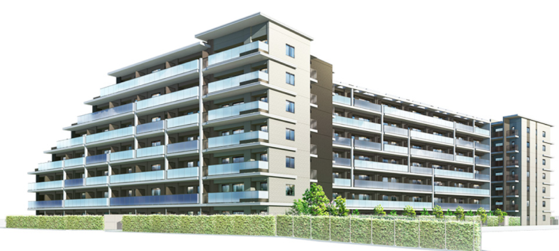 ファイル:ブランシエラ川口 The Airy Site 外観完成予想CG1.png