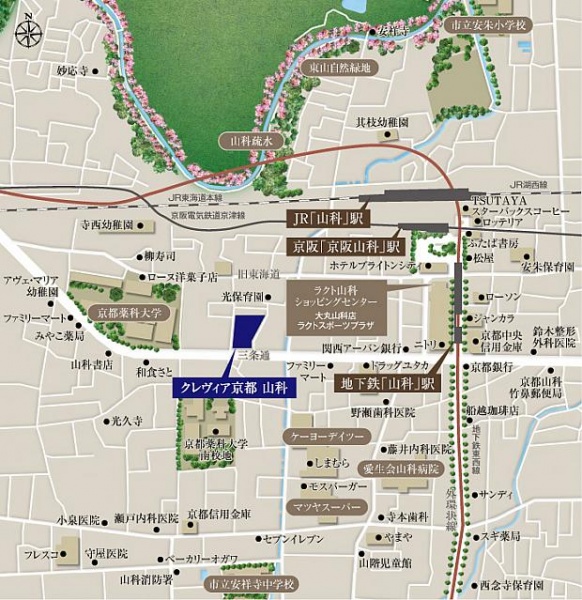 ファイル:現地案内図 山科161227.jpg