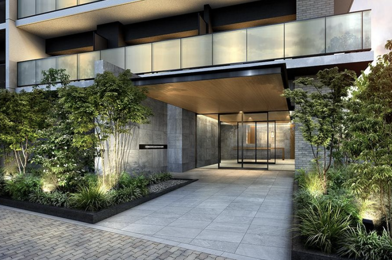 ファイル:オープンレジデンシア金山マークス エントランスアプローチ完成予想CG.png