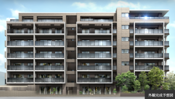 クリオ春日原　外観完成予想図